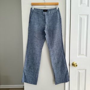Banana Republic Martin Fit Linen trousers sz: 2
